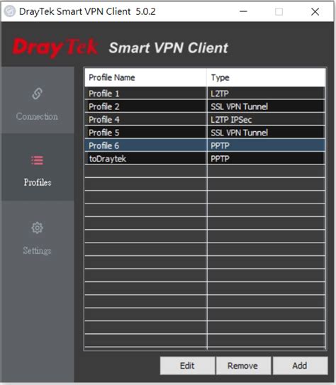 draytek smart vpn utility